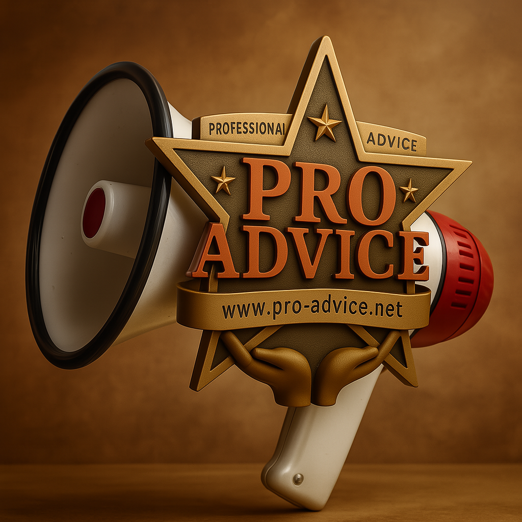Professional Advice LLC announcement banner serving Georgia, Texas, and South Carolina in website design and SEO