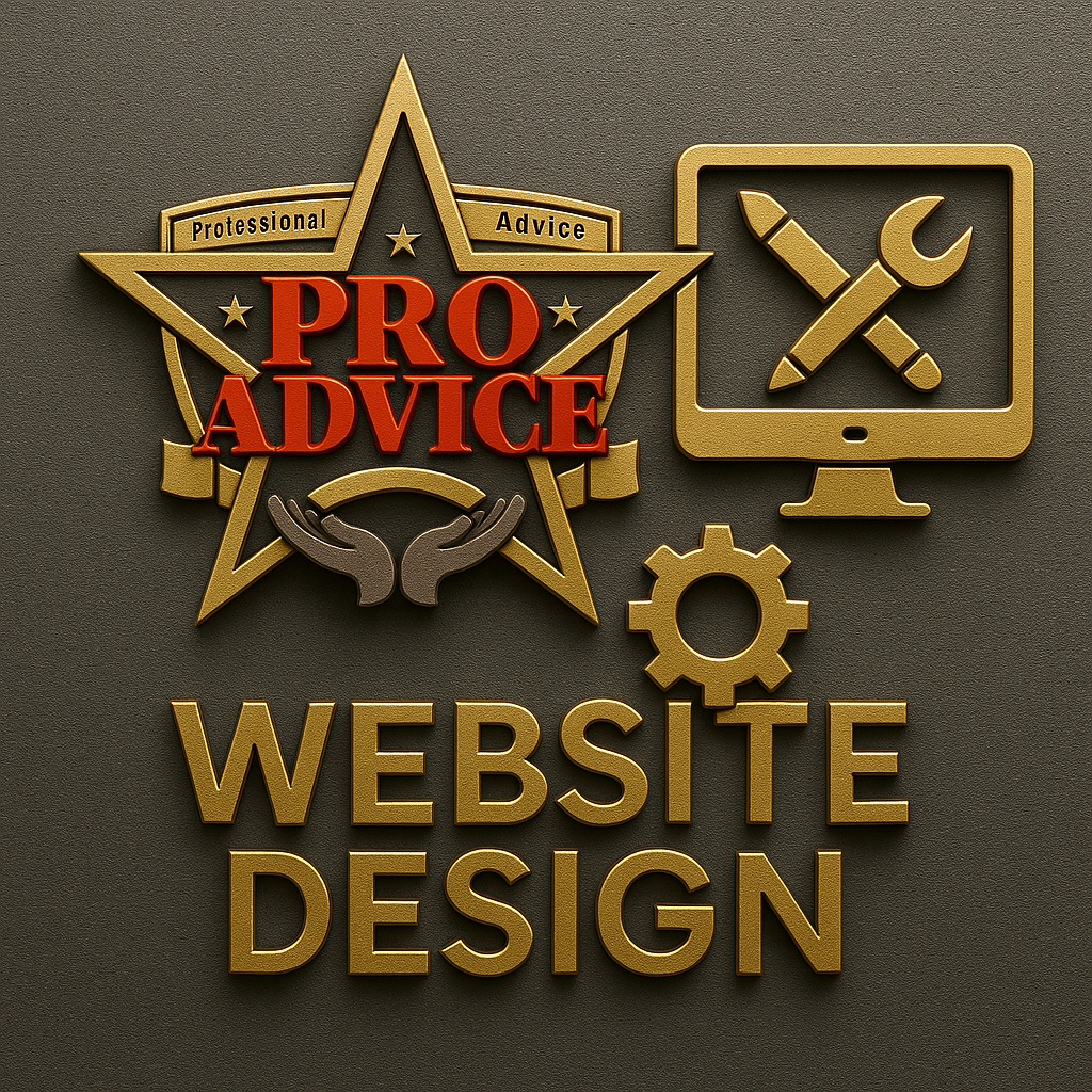 Website design preview by Professional Advice LLC